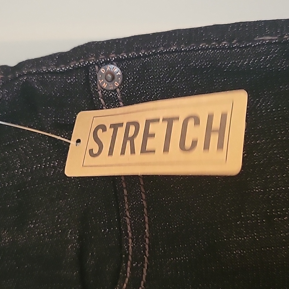 DKNY indigo blue soho boot Women's  Jeans 28x30 6S - Picture 4 of 11